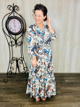 Sarah Cream & Paisley Dress