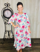 Miss Regina Ivory & Pink Floral