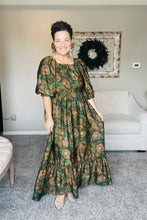 PREORDER: Lovely In Green- Modest Square Neckline Dress