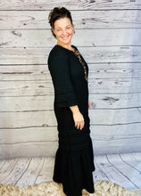 Rena Black & Leopard Dress