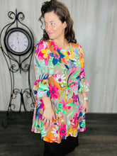 Make a Statement Floral Tunic