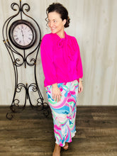 Brittany Bodre Bow Tie Top- Hot Pink or Royal Blue