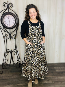 Leopard Tiered Jumper