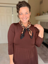 Leopard & Black Savanna Scarf