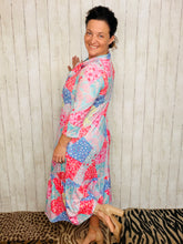 Brenda Bow & Ruffle Pink Patchwork