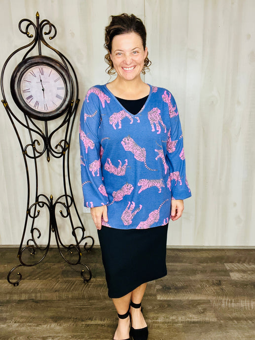 Blue Tiger Top