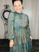 Ruffles & Class Dress- Green