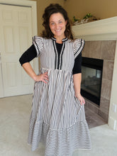 Melissa Striped Dress/Jumper