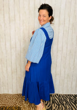 Baby Blue Gingham Collared Shirt