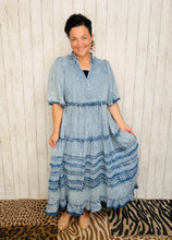 Light Chambray Maxi Dress