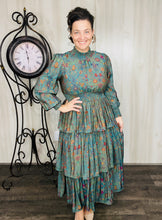 Ruffles & Class Dress- Green