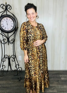 Katie Animal Print Dress