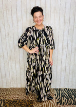 Missy Black & Olive Dress