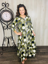 Smiles & Olive Dots Dress