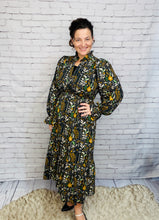 Hannah Black & Vintage Boho Dress