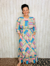 Spring Fling Patchwork Dress