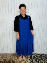 Royal Blue Textured Jumper
