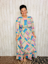 Spring Fling Patchwork Dress
