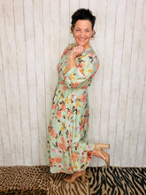 Julia Sage & Floral Midi Dress