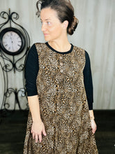 Maddy Leopard & Black Dress