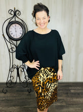 Heather Loose Fit Blouse- Black or Lavender