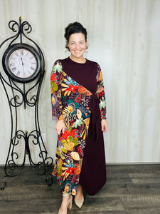 Autumn With a Bow Dress