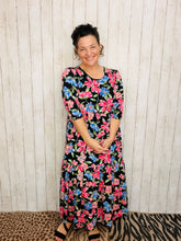 Jenna Black & Floral Dress