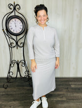 Honeycomb Athletic/Swim/Exercise Skirt- Silver