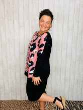 Baby Pink & Leopard Top