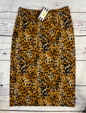 Miss Amy Pencil Skirt (Regular & Plus)- Animal print