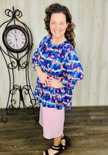 Jordan Leopard & Royal Blue Tunic