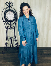 Kristen Chambray & Snaps Dress