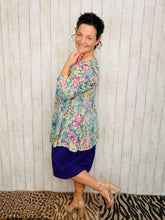 Purple Mix Wildflower Tunic