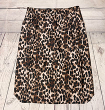 Missy Dark Leopard Print Swim/Active Skirt (Hidden Shorts) 26”-29"