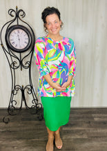 Jordan Tropical Multi-Color Top