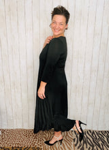 Handkerchief Dress- Black