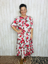 Sabrina Ivory & Rose Dress