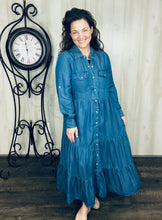Kristen Chambray & Snaps Dress