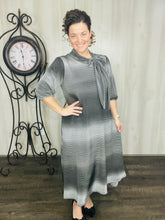 Suzanne Ombre Charcoal Dress