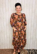 Lori Floral & Ruffle Dress