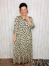 Clara Mocha & Dot Dress