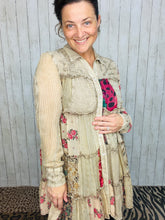 Artisan Embroidered Patchwork Tunic Top