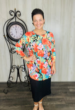 Lilliann Buttery Soft Floral Top