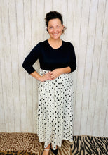 Tonya Black & White Polkadot Dress