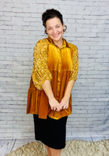 Gold Shimmer & Shine Top