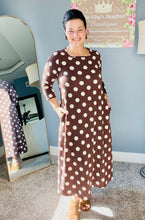 Hannah Brown Dot Dress