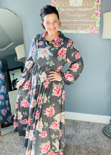 Kaylee Collared Charcoal Dress