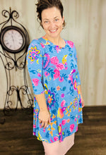 Marissa Chambray & Floral Tunic