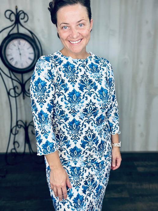 Blue Dreams Active/Swim Dress