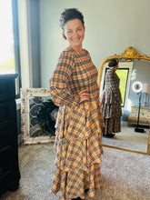 Georgia Plaid Dress- Tan or Red Plaid